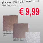 Ceramica – Muretti e esterni – 20×20 GR. 450