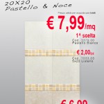 Ceramica 20×20 – Pastello & Noce